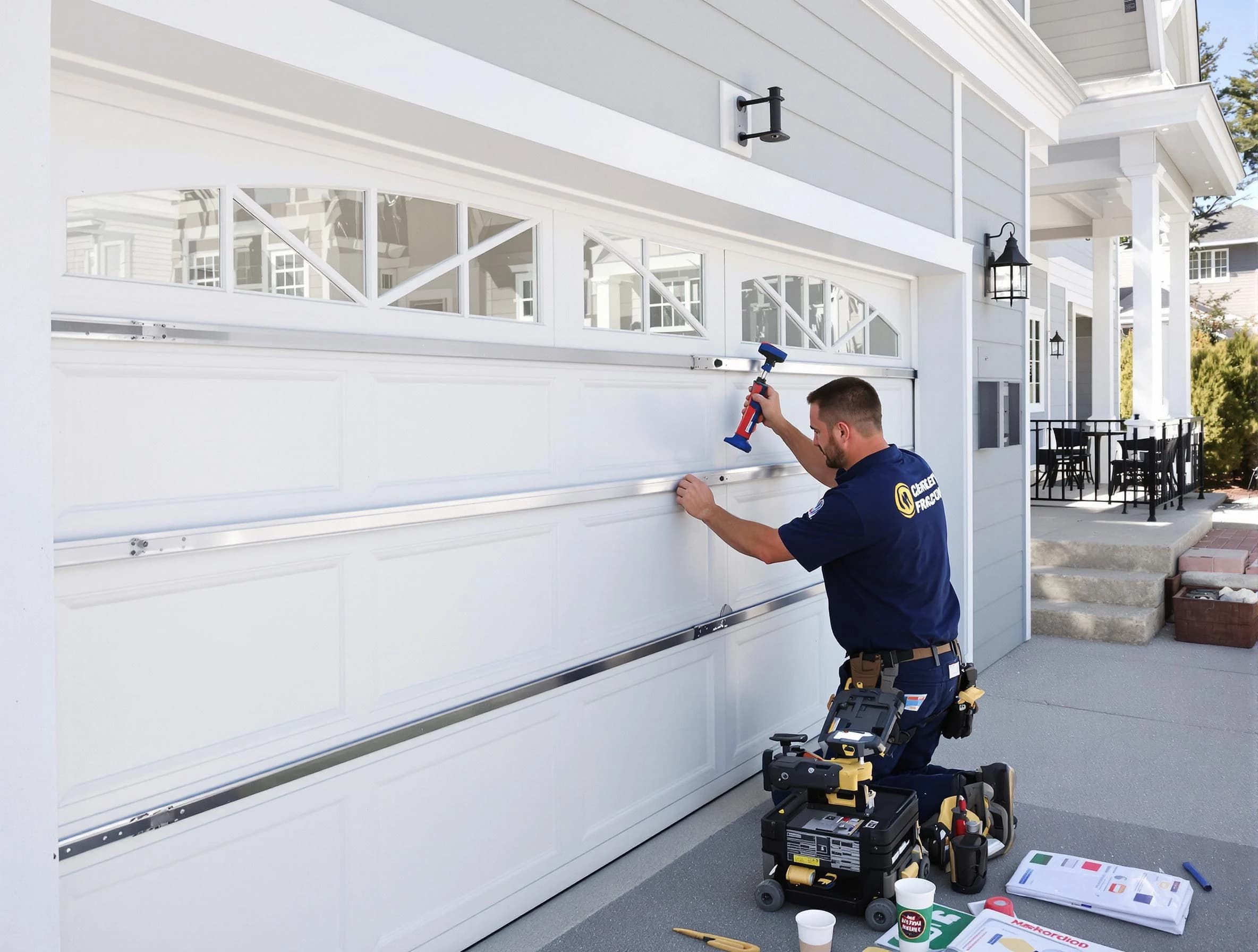 Professional garage door installation by Portland Garage Door Repair in Portland
