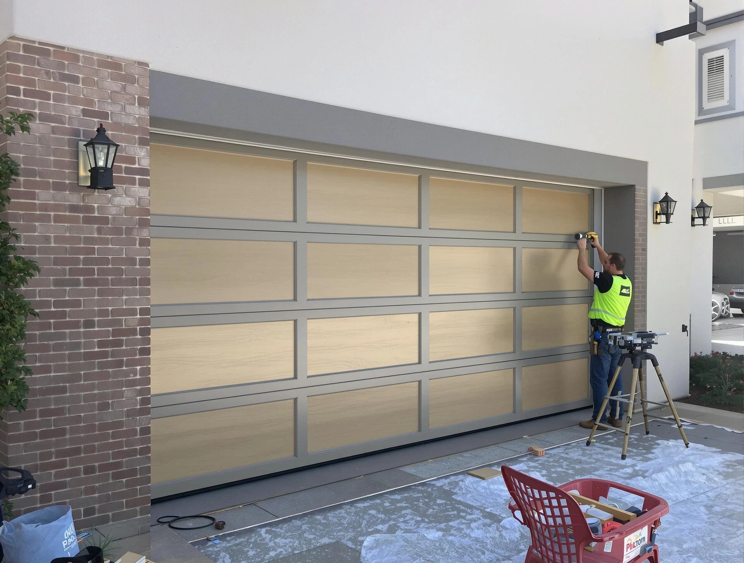 Garage door replacement service by Portland Garage Door Repair in Portland