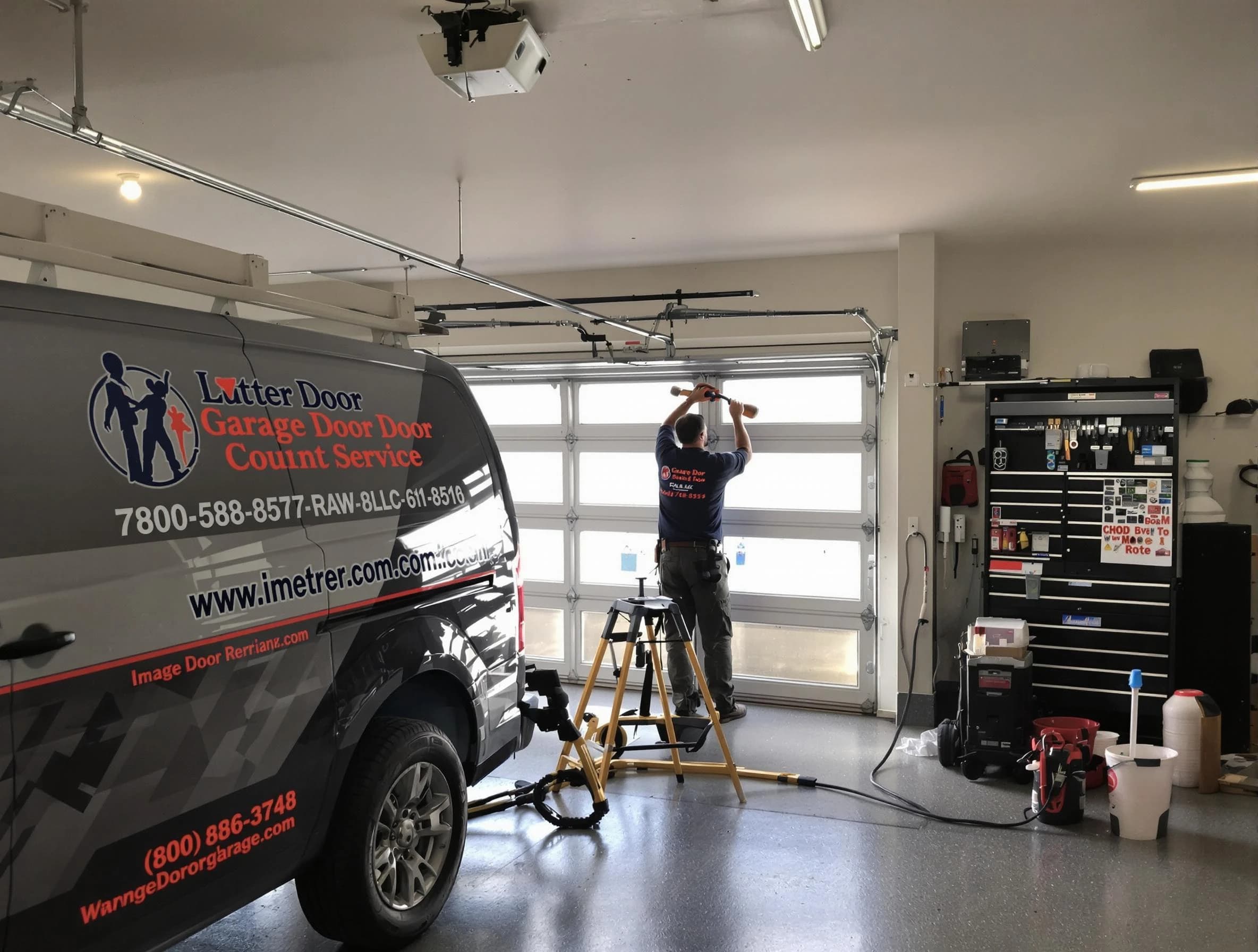 Portland Garage Door Repair rapid response team performing same-day repair in Portland