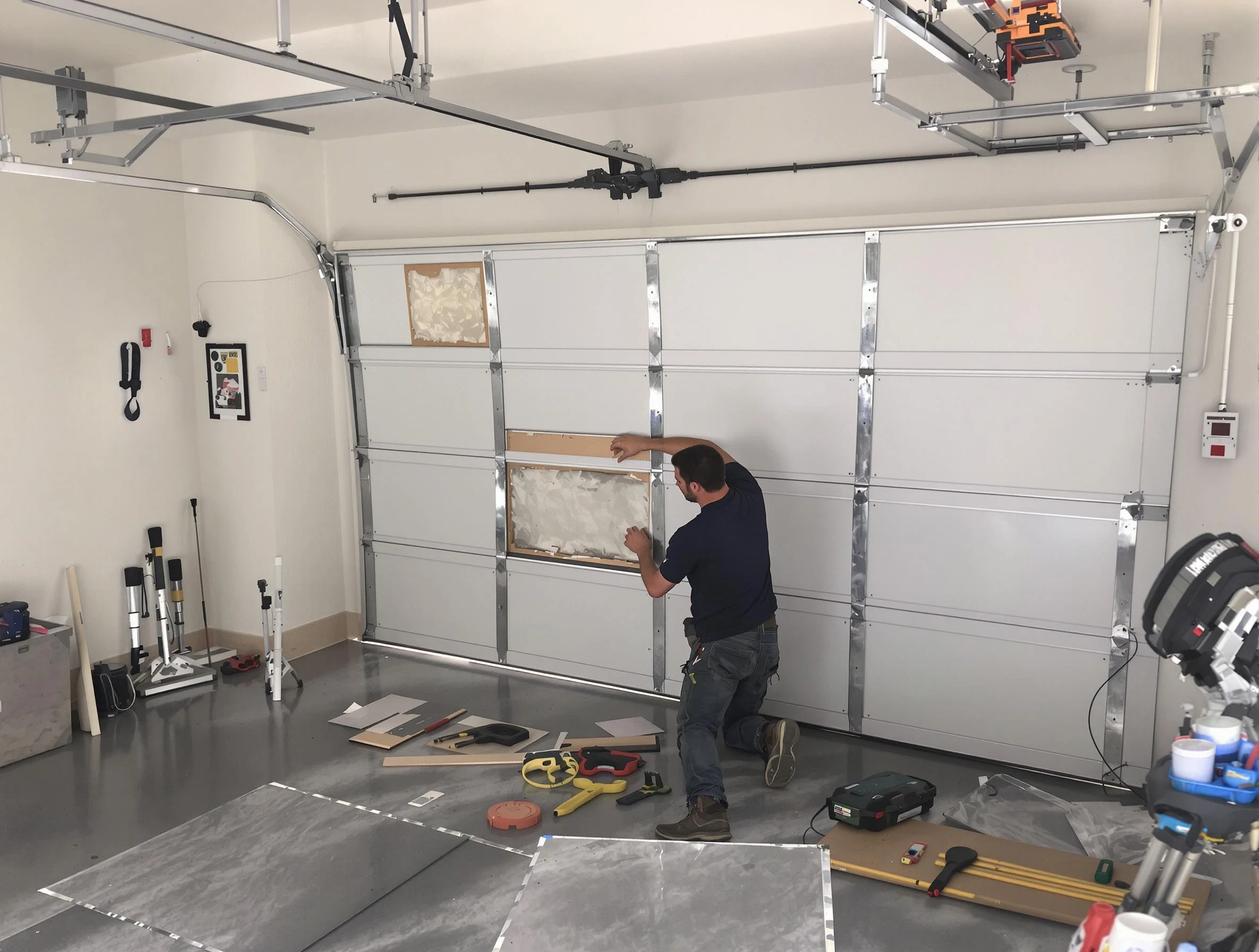 Garage Door Panel Repair in Portland