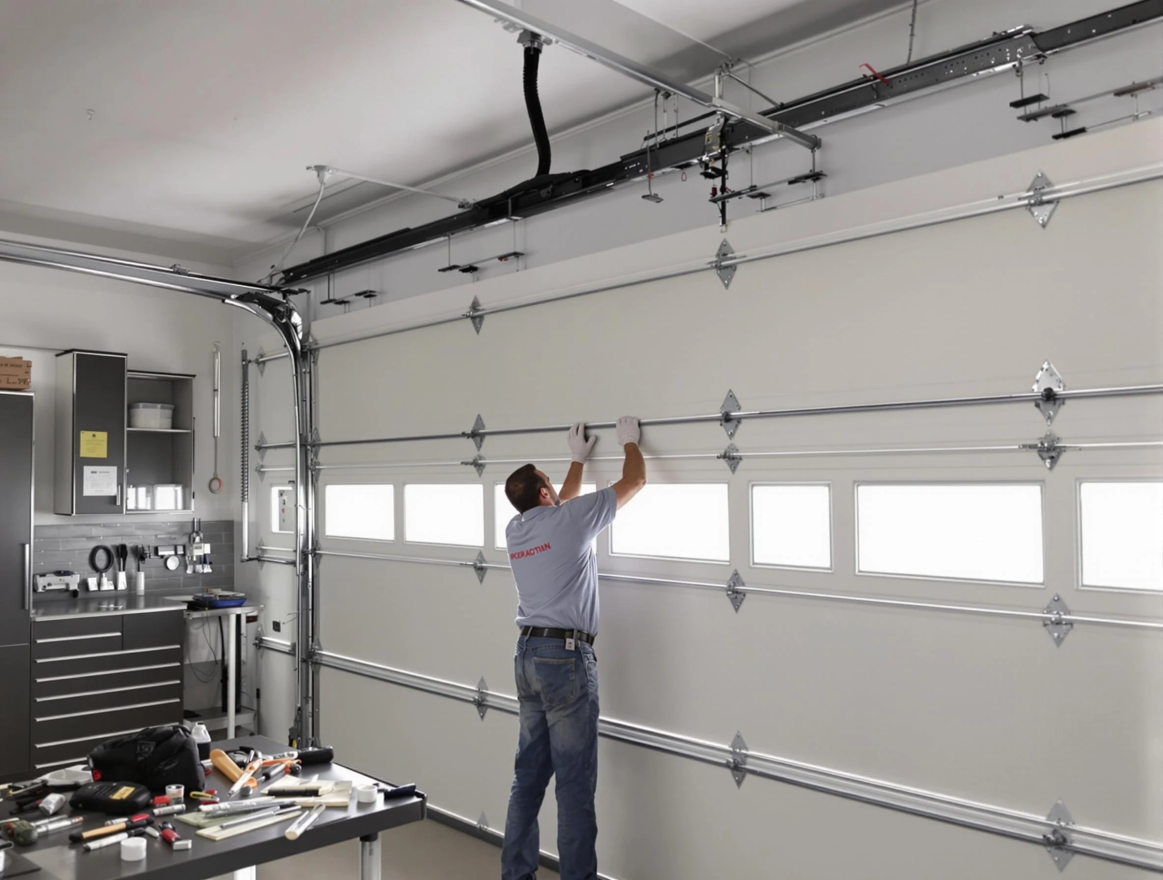 Garage Door Track Repair in Portland